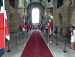 Ausflug Santo Domingo  Der Panteon Nacional Grabeskirche innen in der Altstadt von Santo Domingo (DOM).